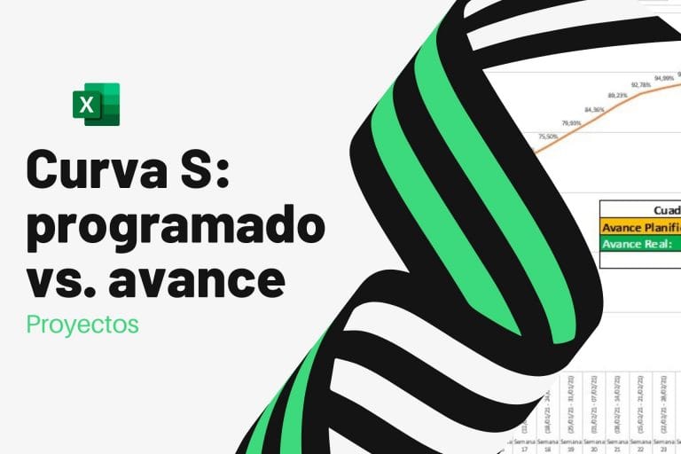 Curva S en Excel