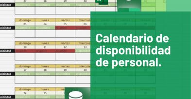 Calendario de personal