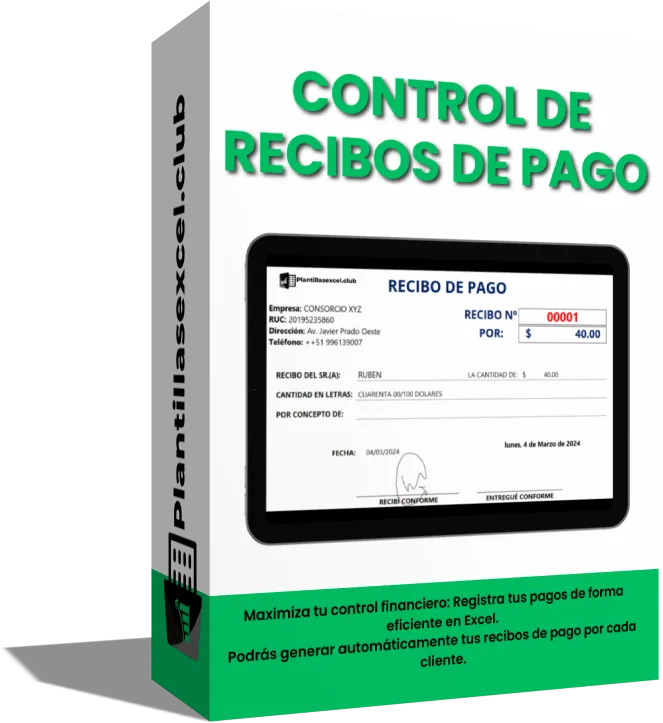 Bono 1: control de recibos de pago