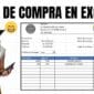 Miniatura del tutorial de orden de compra en Excel