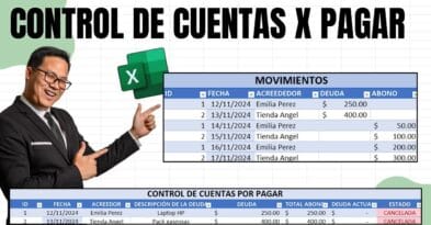 Miniatura del tutorial de control de cuentas por pagar en Excel